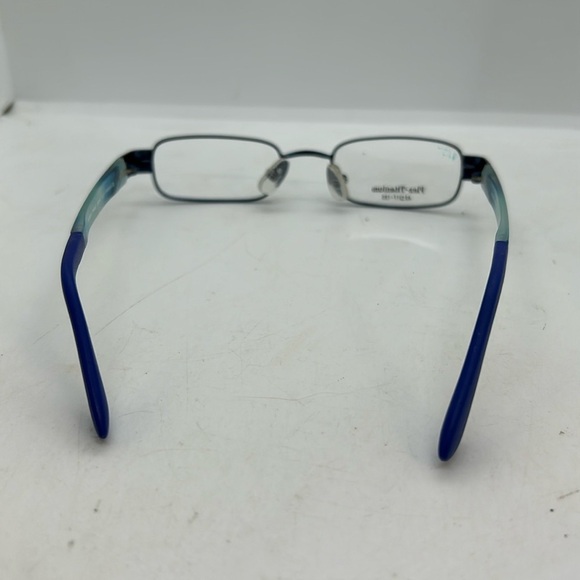 Konishi Flex Titanium KF2362 Unisex  Eyeglasses Frames RXable Dark Blue NWOT - Picture 5 of 7